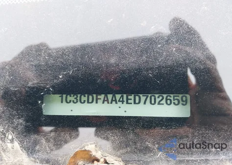 2014 Dodge Dart Se из США, поврежденный, VIN 1C3CDFAA4ED702659